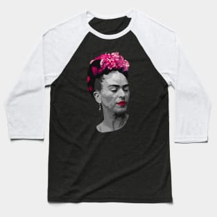 Frida Kahlo Baseball T-Shirt